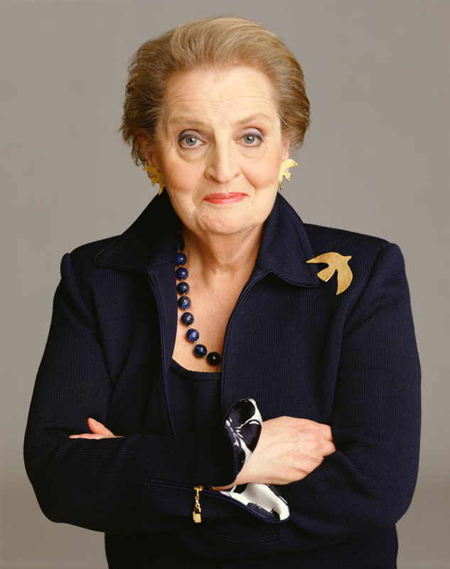 Madeleine Albright (Photo by Timothy Greenfield-Sanders/Corbis via Getty Images)