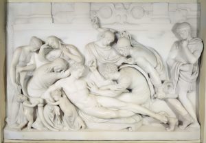 Germanicus död, marmorskulptur 1774