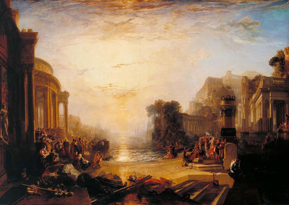 Karthago i William Turners "Karthagiska imperiets nedgång"